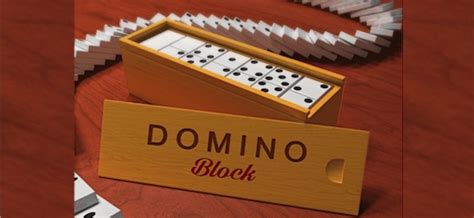These classic games of tiles can be played different ways and they're great learning how to play dominoes actually takes skill and strategy. DOMINO BLOCK