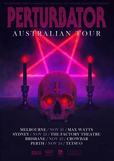 80 S Dark Synth Rockers Perturbator Announces First Ever Australian Tour The Rockpit
