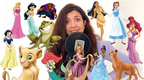 Disney Princess Impressions Youtube