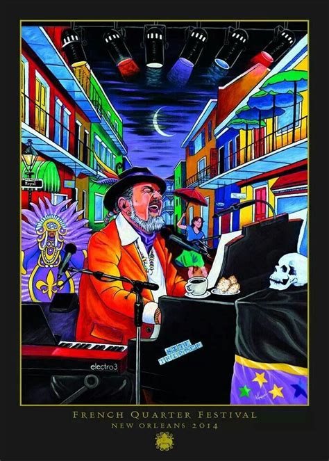 Limited Edition French Quarter Fest Featuring Dr John New Orleans