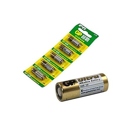 Buy 5 Pieces Pack 23a Gp 12v Alkaline Battery 12v 23a High Voltage Cell
