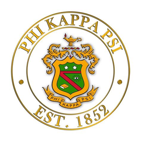 Phi Kappa Psi Circle Crest Decal Sale 699 Greek Gear®