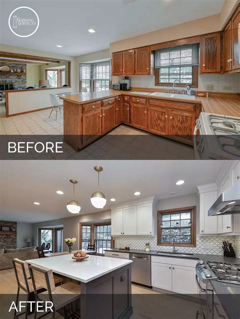 Before And After Pictures Of A Kitchen Remodel