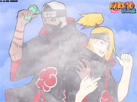 Deidara And Kakuzu Wallpaper By Azamiyamada On Deviantart