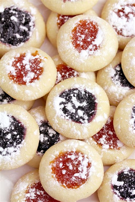 Jam Thumbprint Cookie Recipe Quick And Easy Simpleold Fashioned Cookies