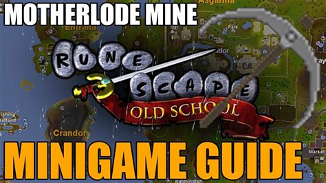 Old School Runescape Motherlode Mine Minigame Guide Youtube
