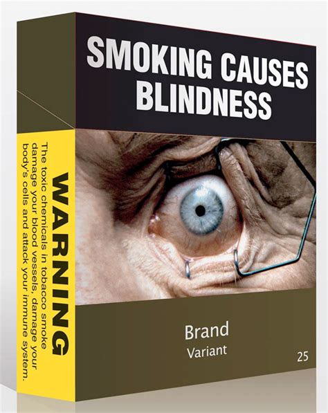 Australian Plain Pack Law On Cigarettes Dieline Design Branding