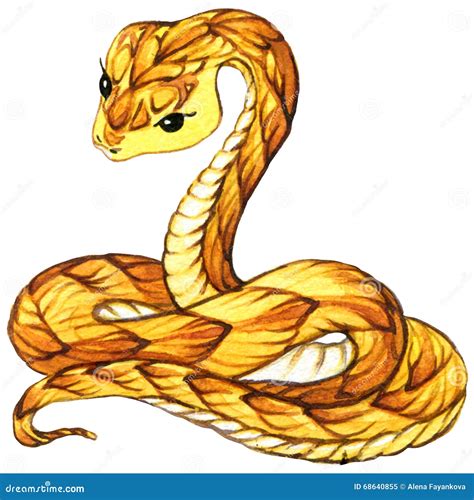 Snake Snake Watercolor Stock Illustration Illustration Of Twist