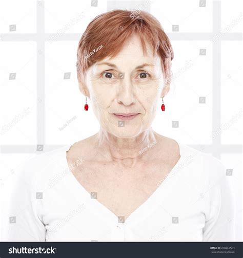 Sixty Years Old Woman Face Stock Photo 260467553 Shutterstock