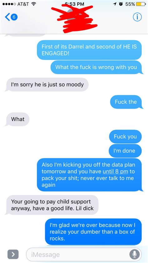 Husband Catches Wife Cheating For Two Years The Text Message Battle That Ensue Are Unreal