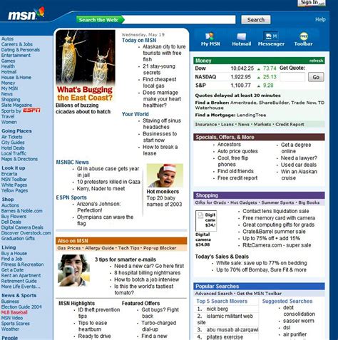 Msn Through The Years Images Cnet