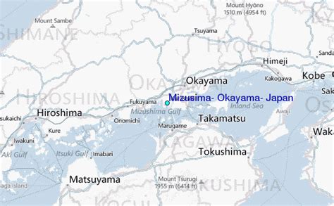 Mizusima Okayama Japan Tide Station Location Guide