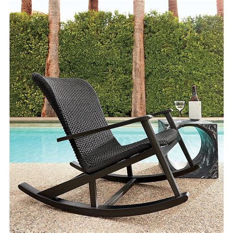 Viareggio Outdoor Rocking Chair Reviews Cb2 Modern Outdoor