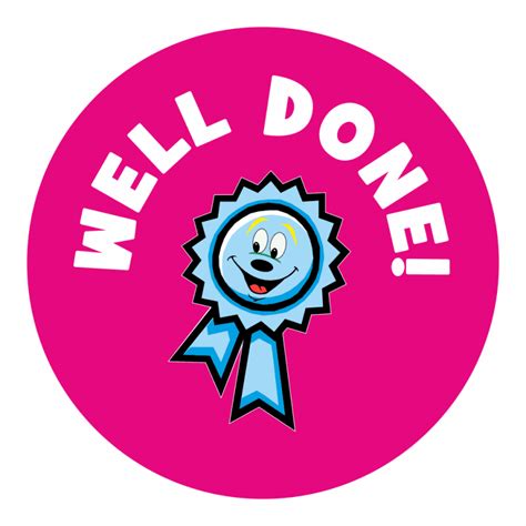 Well Done Praise Stickers| School Stickers For Teachers