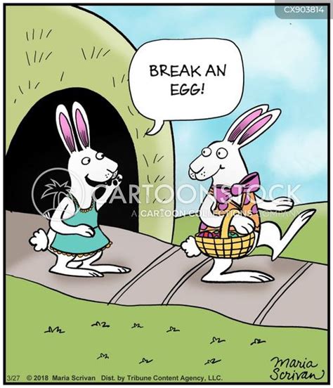 Easter Bunny Cartoons And Comics Funny Pictures From Cartoonstock