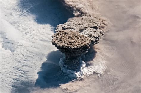 Raikoke Volcano Eruption Breathtaking Images From The International