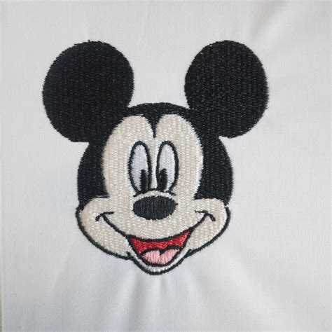 Mickey Mouse Embroidery Design Allan A Wade