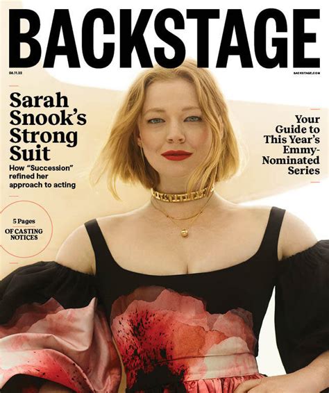 No Context Succession On Twitter Rt Backstage Sarah Snook Was Intimidated By Her Character