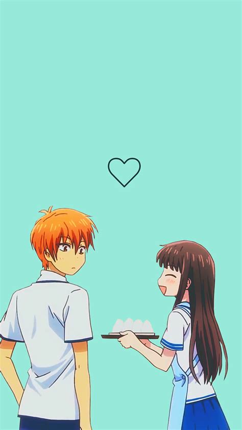 Kyo And Tohru Fruits Basket Anime Fruits Basket Fruits Basket Manga