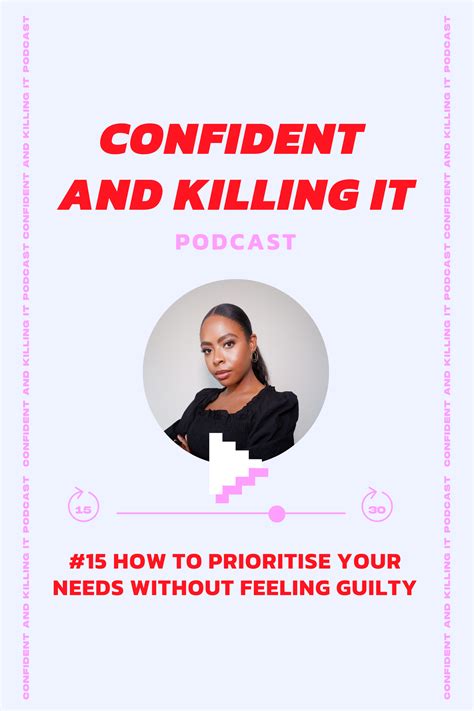 Ep 15 How To Prioritise Your Needs Without Feeling Guilty Feelings