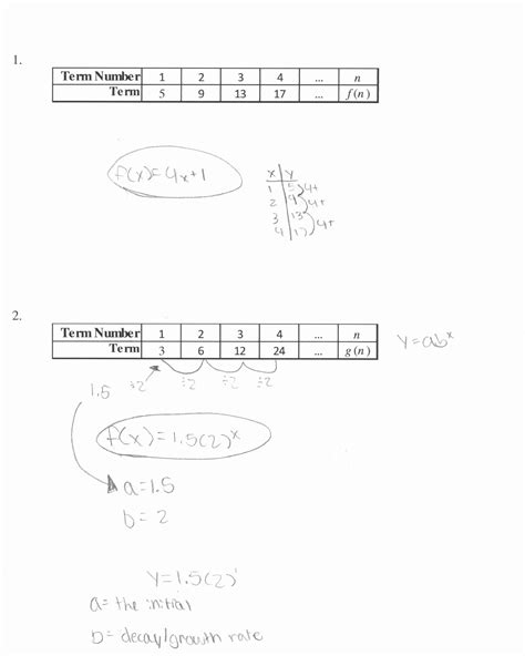 How many license plates consist of 6. Arithmetic and Geometric Sequences Worksheet 50 Geometric ...