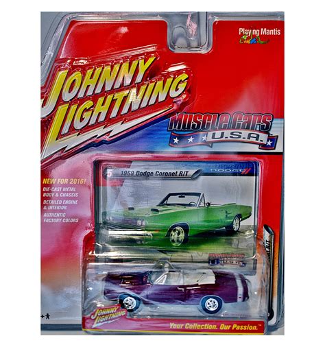 Johnny Lightning Muscle Cars Usa 1969 Dodge Coronet Rt Global