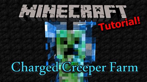 I want to show you all how to make a creeper farm. Tutorial Minecraft Charged Creeper Farm - YouTube