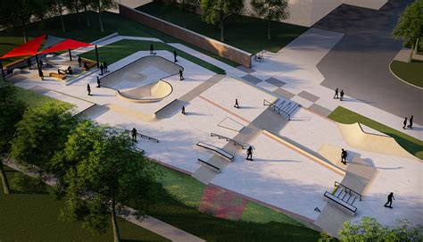 Newmarket Unveils Design For Totally Tricked Out Outdoor Skatepark