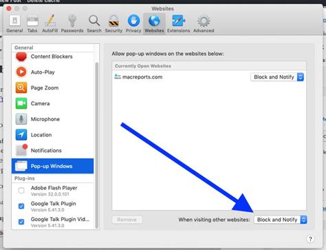 How To Block Or Allow Pop Ups On Your Mac Macreports Pop Up Blocker