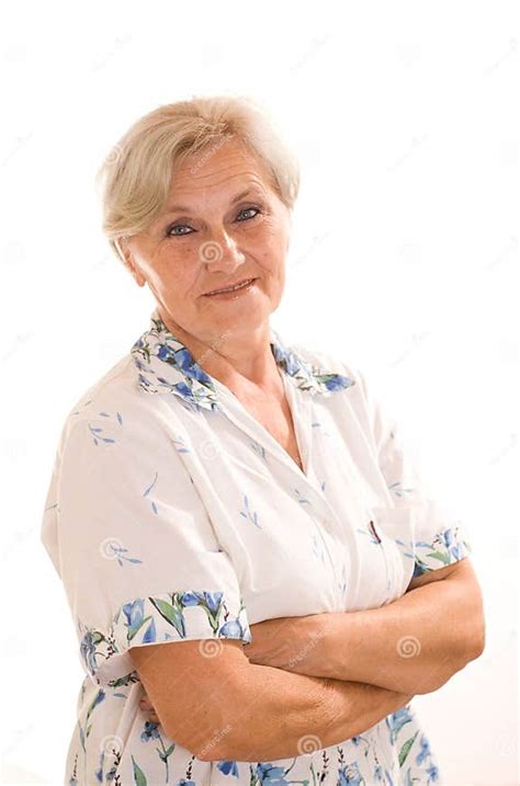 Beautiful Older Woman Stock Photo Image Of Beautiful 15203198