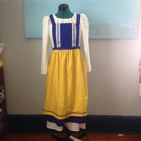 swedish national folk costume adult dress and pinafore