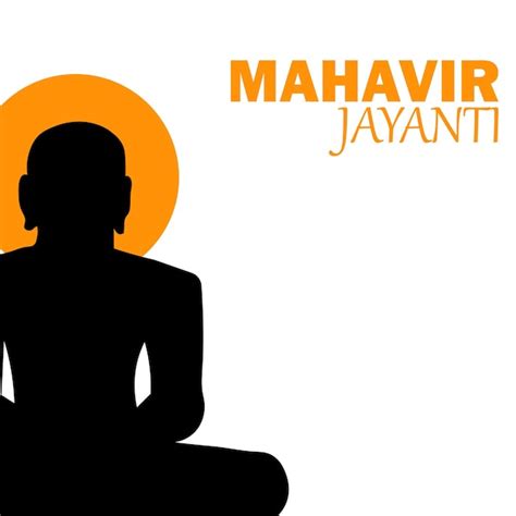 Premium Vector Illustration Of Mahavir Jayanti Celebration Background