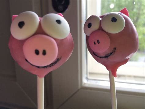 Piggy Cake Pops Sukkasilla Flickr