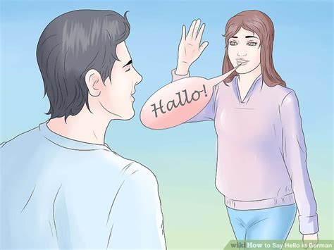 Whenever you meet someone informally, you can greet them with the word hallo! in daylight, you can always say guten tag! and in the dark, you can say guten abend, and when you go to sleep, you can say gute nacht. 4 Ways to Say Hello in German - wikiHow