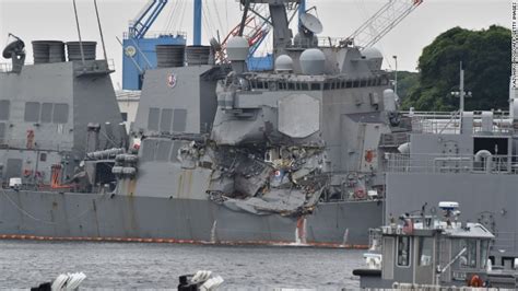 Crippled Us Destroyer Damaged By Transport Ship Cnnpolitics