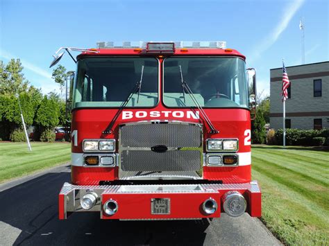 Boston Ma E One Custom Pumper 21 Greenwood Emergency Vehicles Llc