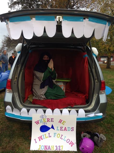 Jonah And The Whale Trunk Or Treat Idea Jonah And The Whale Trunk Or Treat Truck Or Treat