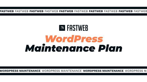 Maintenance Plans Fastweb