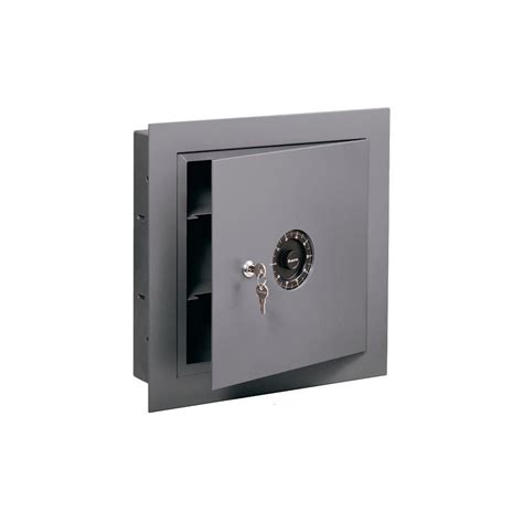 SentrySafe 0.42 cu. ft. All Steel Wall Safe with Combination Lock, Gray ...