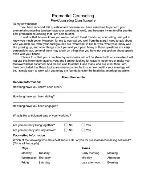 12 Printable Relationship Worksheets For Adults