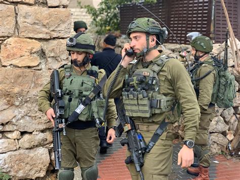 2 Palestinians Try To Stab Soldiers Are Shot — Idf The Times Of Israel