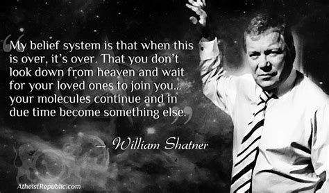 William shatner, the ashes of eden. William Shatner on Heaven and Afterlife