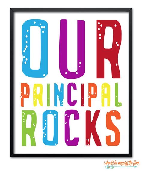 Six Printable School Staff And Principal Ts Teacher Appreciation