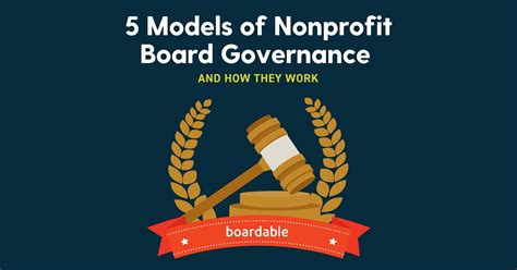 The Five Most Common Nonprofit Governance Models Boardable