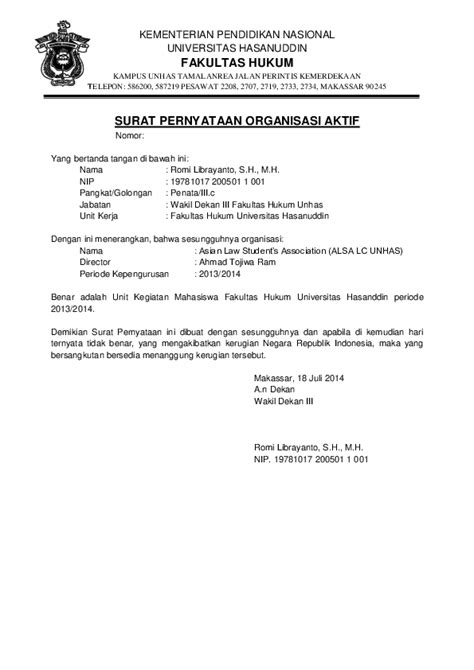 Doc Surat Pernyataan Aktif Kuliah Sri Rizky Wahyuni Anwar