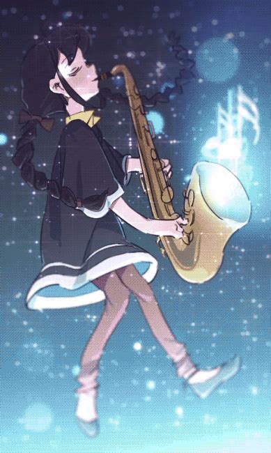 Surulin 20140616 ラクガキ 楽器を弾ける人は素敵だな～と思う。 Anime Fantasy Girl Anime