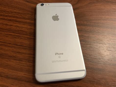 Apple Iphone 6s Plus Unlocked Silver 64gb A1687 Lrwm01510 Swappa