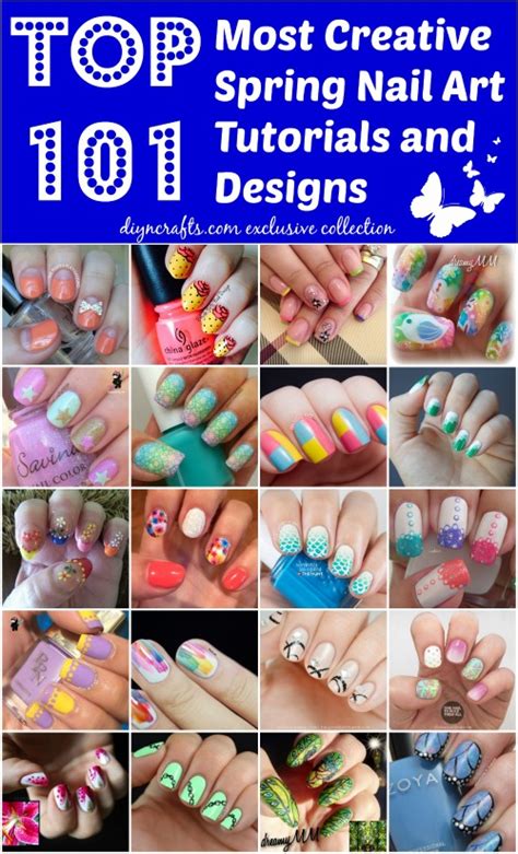 Top Most Creative Spring Nail Art Tutorials And Designs Page Of