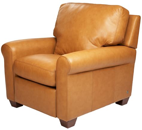 American Leather Savoy Contemporary High Leg Recliner Malouf