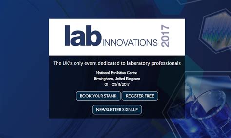 New Products To Premier At Lab Innovations 2017 Laboratory Talk